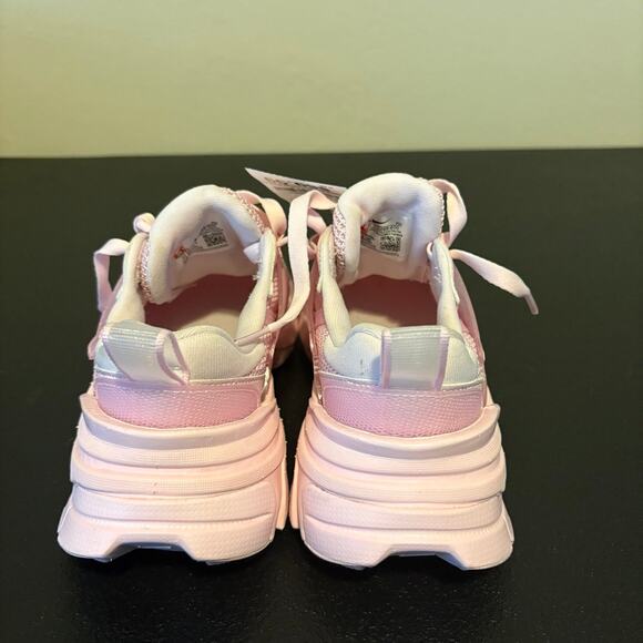 Nike V2K Run Summery Florals Showes — Pink Foam/Arctic Pink size 6 - Picture 4 of 6